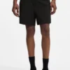 Contrast-piping shorts with water-repellent finish