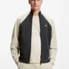 Contrast-piping sweatshirt in a cotton blend Contrast-piping sweatshirt in a cotton blend