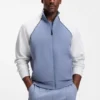 Contrast-piping sweatshirt in a cotton blend Contrast-piping sweatshirt in a cotton blend