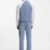 Contrast-piping sweatshirt in a cotton blend Contrast-piping sweatshirt in a cotton blend