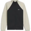 Contrast-piping sweatshirt in a cotton blend Contrast-piping sweatshirt in a cotton blend