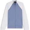 Contrast-piping sweatshirt in a cotton blend Contrast-piping sweatshirt in a cotton blend