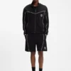 Cotton-blend jacket with embroidered logo artwork Cotton-blend jacket with embroidered logo artwork