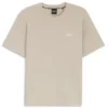 Cotton-blend pajama T-shirt with embroidered logo