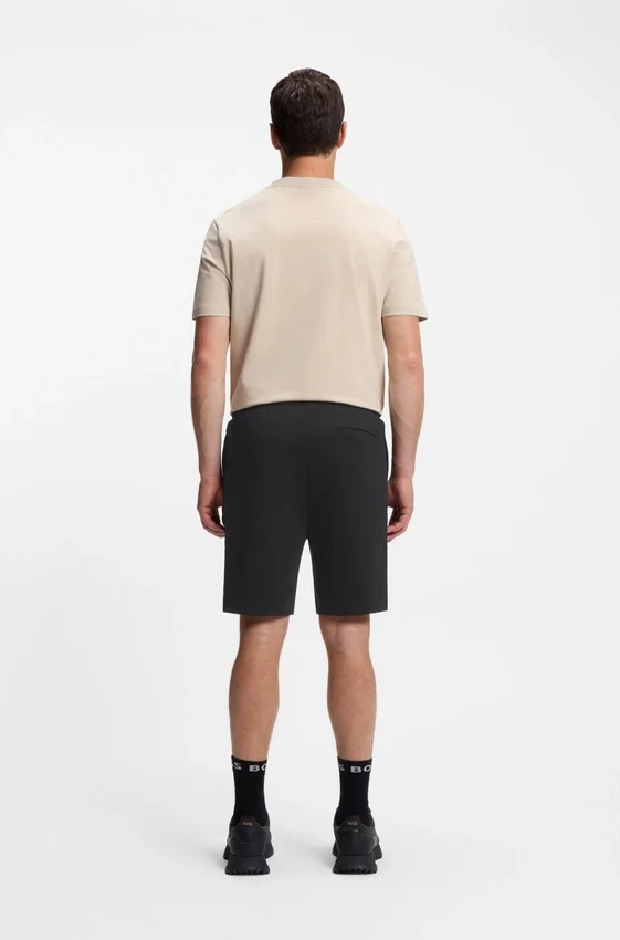 Cotton-blend shorts with Double B monogram Cotton-blend shorts with Double B monogram
