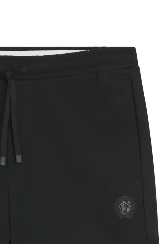 Cotton-blend shorts with Double B monogram Cotton-blend shorts with Double B monogram