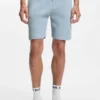 Cotton-blend shorts with waffle texture