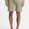 Cotton-blend shorts with waffle texture