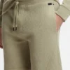 Cotton-blend shorts with waffle texture