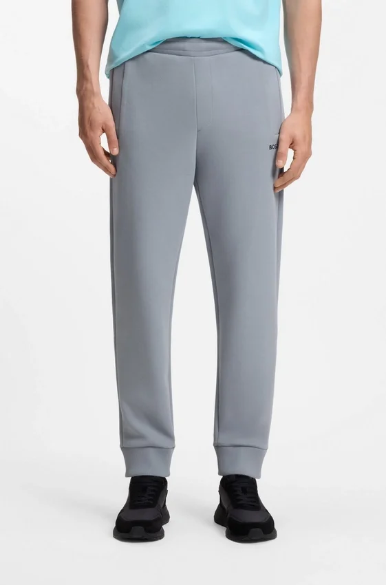 Cotton-blend sweatpants with embroidered logo Cotton-blend sweatpants with embroidered logo