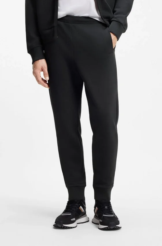 Cotton-blend sweatpants with embroidered logo Cotton-blend sweatpants with embroidered logo