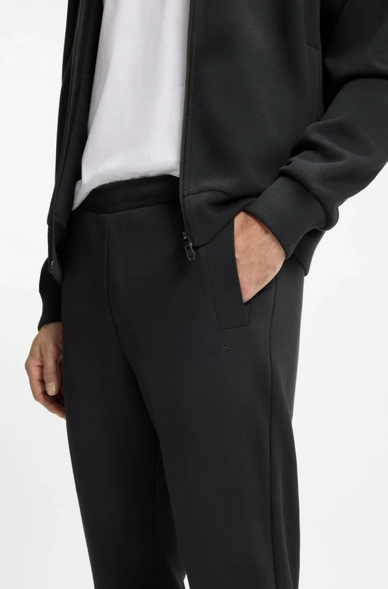 Cotton-blend sweatpants with embroidered logo Cotton-blend sweatpants with embroidered logo