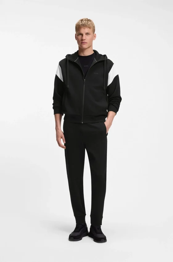 Cotton-blend sweatpants with embroidered logo Cotton-blend sweatpants with embroidered logo