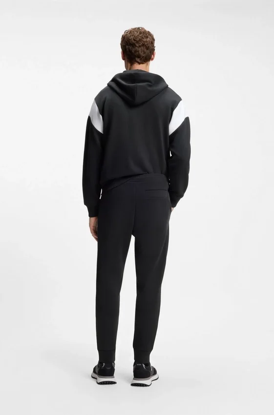Cotton-blend sweatpants with embroidered logo Cotton-blend sweatpants with embroidered logo