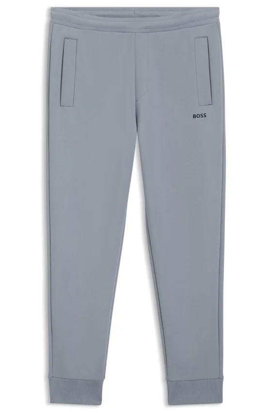 Cotton-blend sweatpants with embroidered logo Cotton-blend sweatpants with embroidered logo