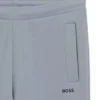 Cotton-blend sweatpants with embroidered logo Cotton-blend sweatpants with embroidered logo