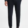 Cotton-blend sweatpants with waffle structure