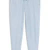 Cotton-blend sweatpants with waffle structure