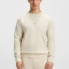 Cotton-blend sweatshirt with Double B monogram