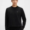Cotton-blend sweatshirt with Double B monogram