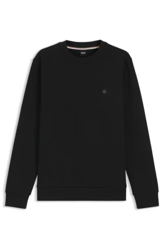 Cotton-blend sweatshirt with Double B monogram