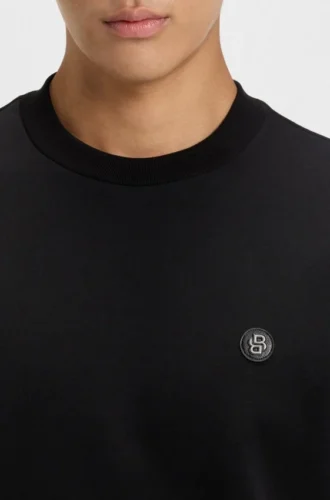 Cotton-blend sweatshirt with Double B monogram