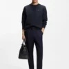 Cotton-blend sweatshirt with Double B monogram