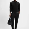 Cotton-blend sweatshirt with Double B monogram