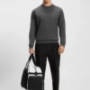 Cotton-blend sweatshirt with Double B monogram