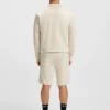 Cotton-blend sweatshirt with Double B monogram