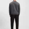 Cotton-blend sweatshirt with Double B monogram