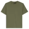 Cotton-blend T-shirt with bubble-jacquard structure Cotton-blend T-shirt with bubble-jacquard structure