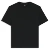 Cotton-blend T-shirt with bubble-jacquard structure Cotton-blend T-shirt with bubble-jacquard structure