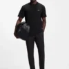 Cotton-blend T-shirt with tennis-ball jacquard