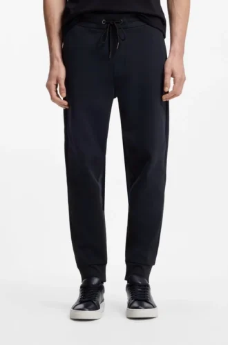 Cotton-blend track pants with Double B monogram badge