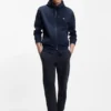 Cotton-blend track pants with Double B monogram badge