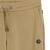 Cotton-blend track pants with Double B monogram badge