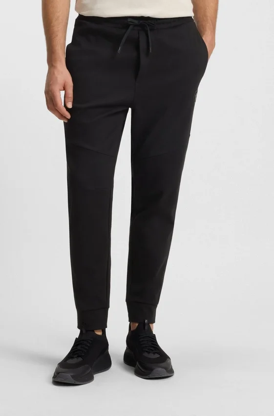 Cotton-blend tracksuit bottoms with Double B monogram Cotton-blend tracksuit bottoms with Double B monogram