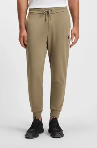 Cotton-blend tracksuit bottoms with Double B monogram
