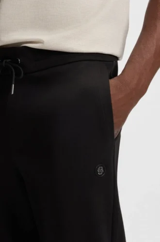 Cotton-blend tracksuit bottoms with Double B monogram Cotton-blend tracksuit bottoms with Double B monogram