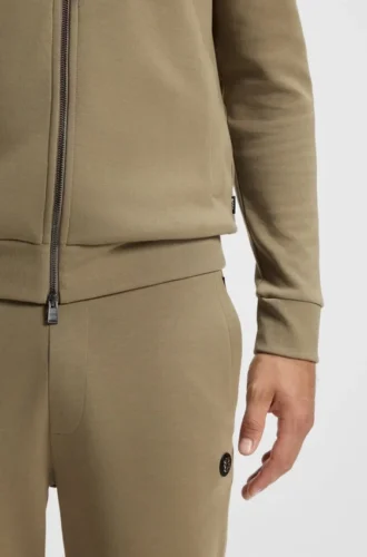 Cotton-blend tracksuit bottoms with Double B monogram