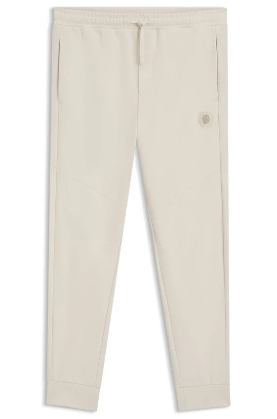 Cotton-blend tracksuit bottoms with Double B monogram Cotton-blend tracksuit bottoms with Double B monogram
