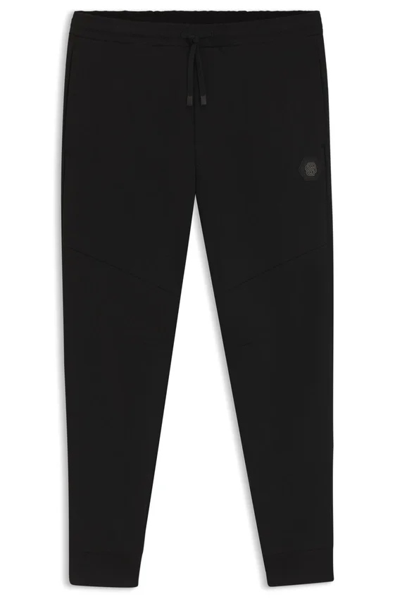 Cotton-blend tracksuit bottoms with Double B monogram Cotton-blend tracksuit bottoms with Double B monogram