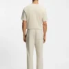 Cotton-blend tracksuit bottoms with tennis-themed logo