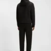 Cotton-blend zip-up hoodie with Double B monogram