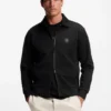 Cotton-blend zip-up sweatshirt with Double B monogram