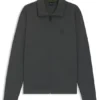 Cotton-blend zip-up sweatshirt with Double B monogram