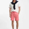 Cotton-jersey polo shirt with stripe trims