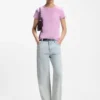 Cotton-jersey slim-fit T-shirt with Double B monogram