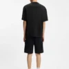 Cotton-jersey T-shirt with biker-inspired artwork